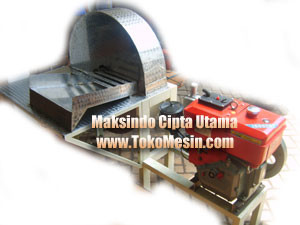 mesin pencacah rumput maksindo malang