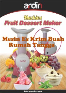 mesin es krim buah rumah tangga tokomesin malang