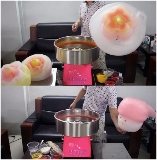 Mesin Gula Kapas Bentuk Bunga (MKS-CT76) 2 tokomesin malang