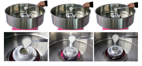 Mesin Gula Kapas Bentuk Bunga (MKS-CT76) 3 tokomesin malang