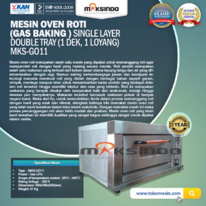 Mesin Oven Roti (Gas baking) MKS - GO11