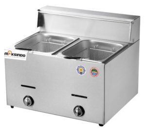 Mesin Gas Fryer 12 Liter 2 Tank (MKS-72B) 1 tokomesin malang