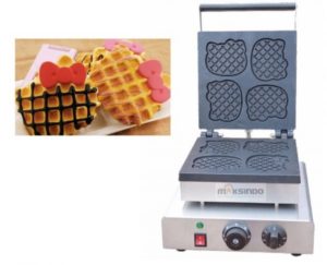 Mesin Waffle Bentuk Hello Kitty (Kitty2) 4 tokomesin malang