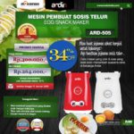Jual Mesin Sosis Telur 2 Lubang ARDIN ARD-505 di Malang