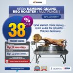 Jual Mesin Kambing Guling BBQ Roaster (GRILLO-LMB11) di Malang
