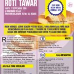 Training Usaha Roti Tawar di Bekasi, 17 September 2016