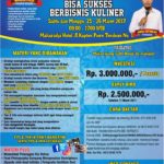Workshop Jadi Juragan Dapur (Bisnis Kuliner) 25 – 26 Maret 2017