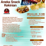 Training Usaha Aneka Snack Kekinian, 15 April 2018